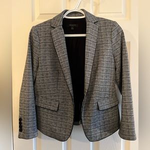 Ann Taylor Checkered Blazer